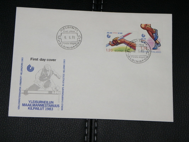 Yleisurheilun MM-kisat 1983 FDC