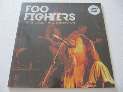 Foo Fighters Live At Concert Hall, Toronto 1996 Kirkas LP