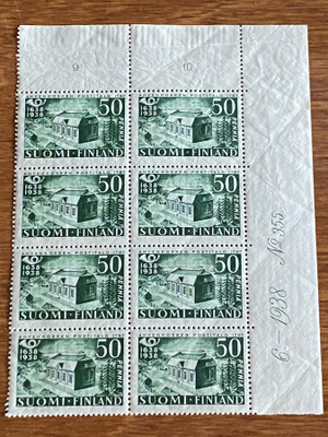 POSTIN 300-VUOTISJUHLA 50PENNIÄ 8-RYHMÄ**