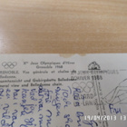 Grenoble  Olympialaisten postkortti eikoisleimalla   1968. - pikkukuva 4