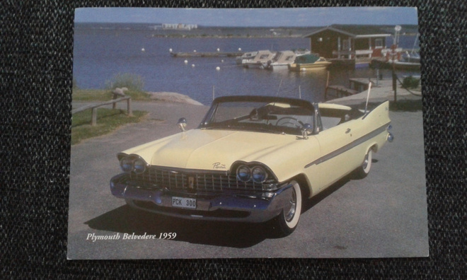 PLYMOUTH BELVEDERE 1959