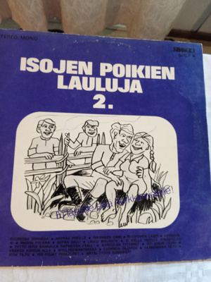 LP-LEVY: ISOJEN POIKIEN LAULUJA 2