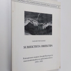 Saku Toiviainen : Subjektista objektiin : painopisteen mu... - pikkukuva 1