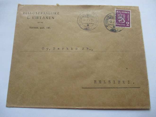 1936 Nurmes pv liikekuori