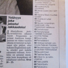SEURA LEHTI 29 / 1991 SISÄLLYSLUETTELO KUVA 2 ja 3 - pikkukuva 3