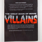 Ryder Syvertsen ym. : The Great Book of Movie Villains : ... - pikkukuva 2