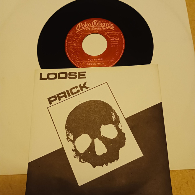 Loose Prick – Yöt Ympäri 7" ps orig 1980 Punk uusi mint!!!