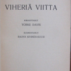 Yorke Davis: Viheriä viitta (10 mk), Gummerus 1919. 175 s. - pikkukuva 4