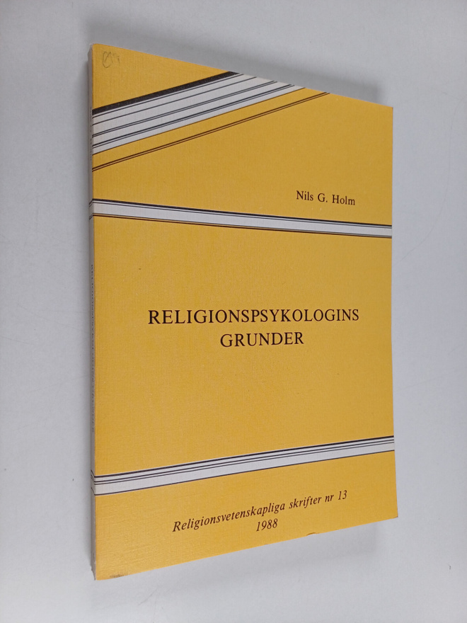 Nils G. Holm : Religionspsykologins grunder