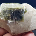Akroiitti terminaatio 637.30 ct kiteiset turmaliini kvartsi - pikkukuva 1