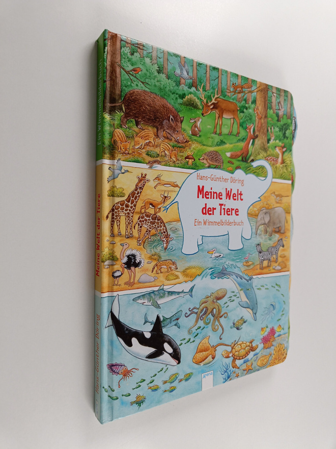 Hans-Gunther Döring : Meine Welt der Tiere - Ein Wimmelbi...