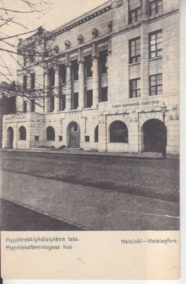 Helsinki hypoteekkiyhdistyksen talo 1910