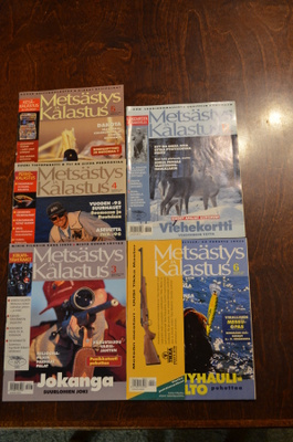 Metsästys ja Kalastus lehdet 3,4,5,6,12/1996