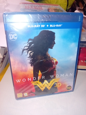 Blu-ray 3D + BLU-RAY WONDER WOMAN 3D ( UUSI ) SIS POSTIKULU