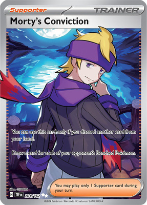 Morty's Conviction 201/162 - Temporal Forces - NM/M