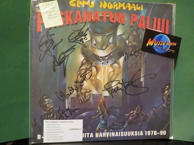 EPPU NORMAALI - PASKAHATUN PALUU LP SEITSEMÄLLÄ NIMMARILLA