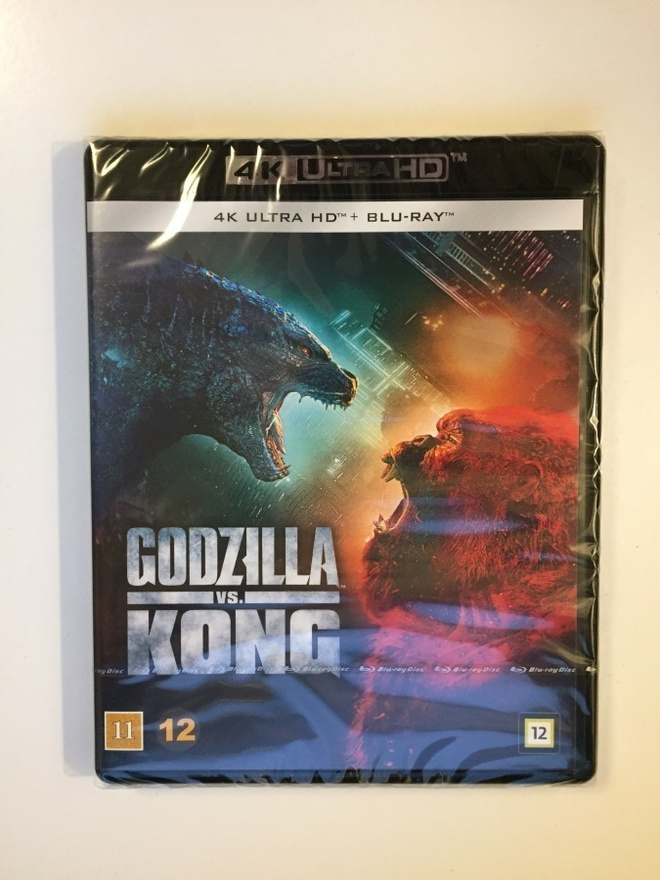 Godzilla vs Kong (4K Ultra HD + Blu-ray) 2021 (UUSI)