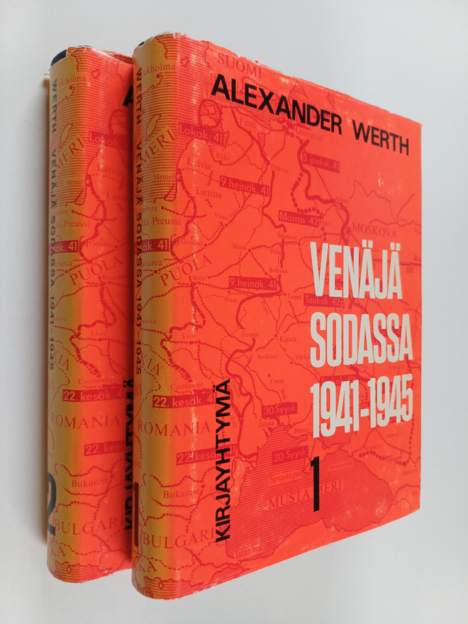 Alexander Werth : Venäjä sodassa 1941-1945 1-2