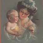 Äiti ja lapsi - kulk v 1920 - pikkukuva 1