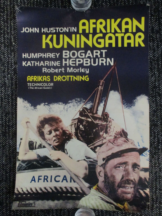 Afrikan kuningatar (1951) - vanha elokuvajuliste - RE1977