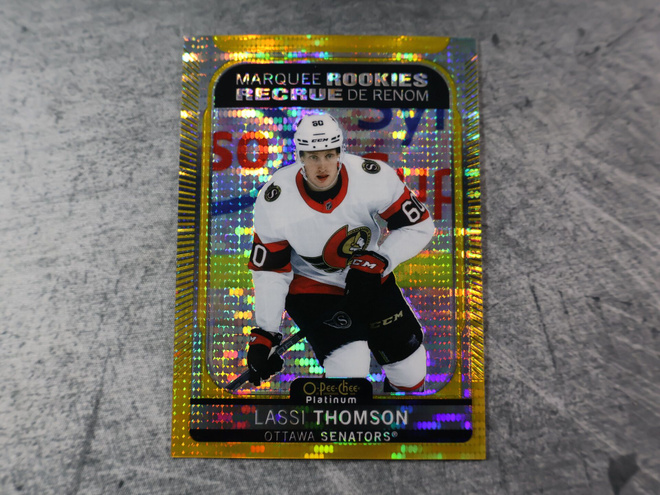 Lassi Thomson 2021-22 OPC Platinum Seismic Gold