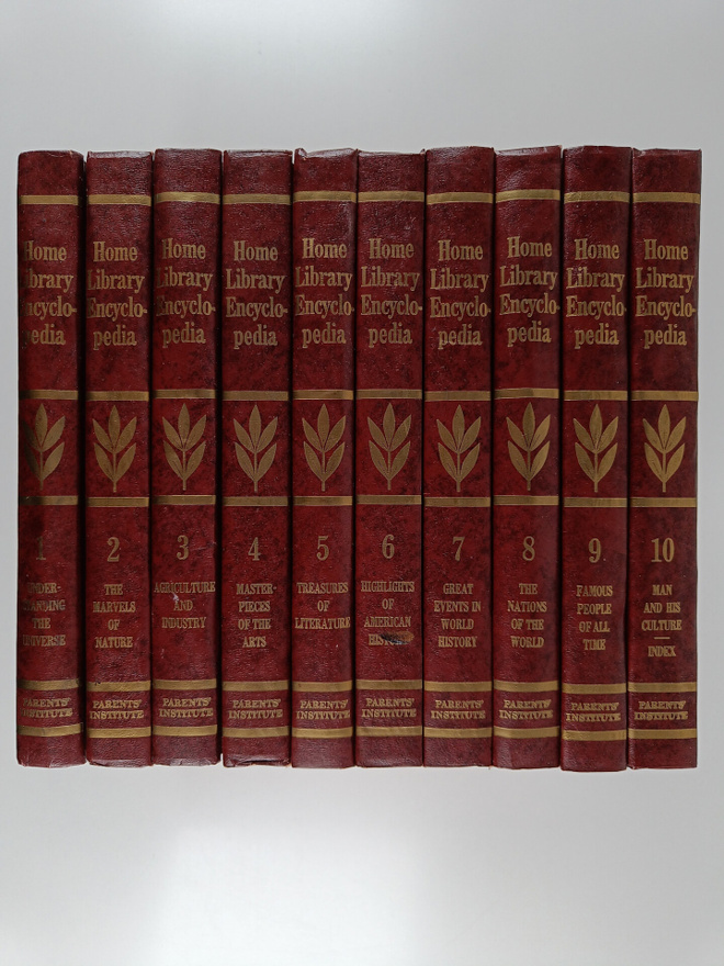 Home library encyclopedia 1-10