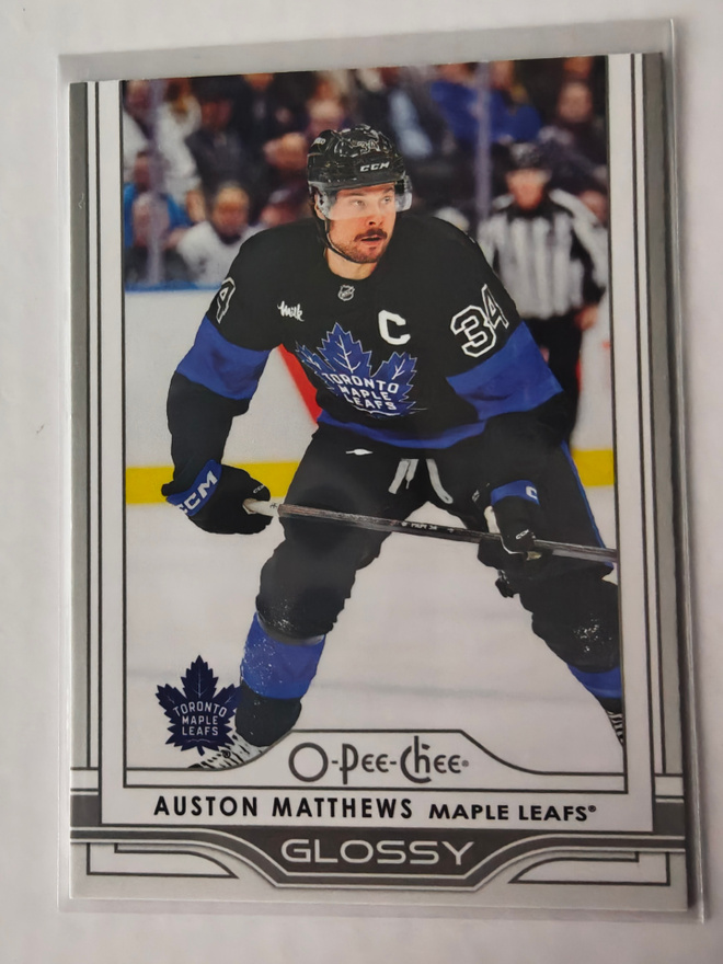 Auston Matthews 2025-26 UD Series 1 OPC Glossy