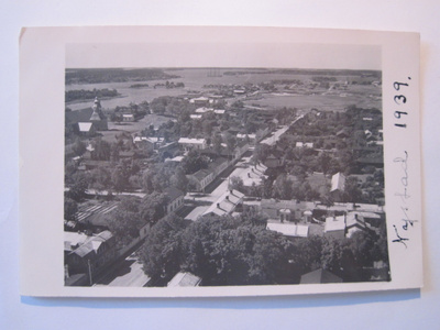 VANHA Postikortti Uusikaupunki 1939