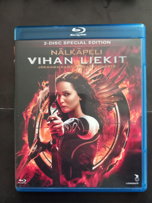 Nälkäpeli - Vihan liekit Suomi Blu-ray