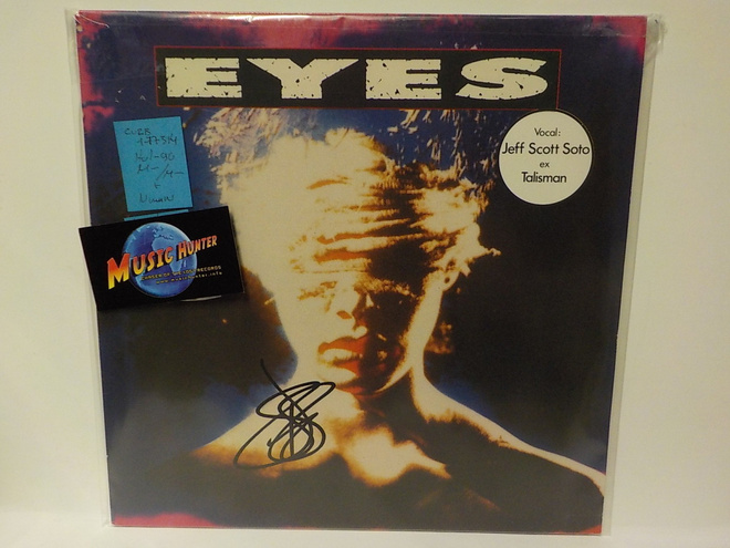EYES - S/T M-/M- LP + JEFF SCOTT SOTO NIMIKIRJOITUS
