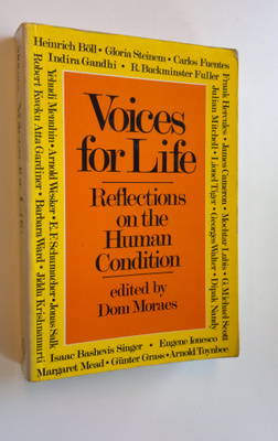 Dom (toim.) Moraes : Voices for Life - Reflections on the...
