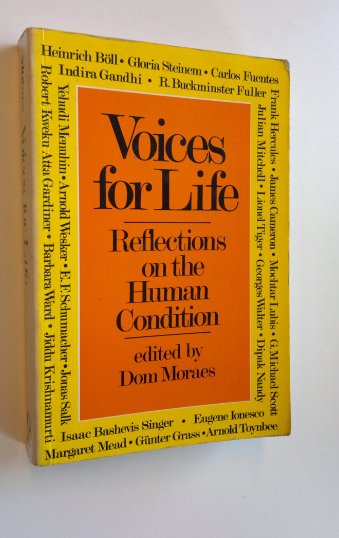 Dom (toim.) Moraes : Voices for Life - Reflections on the...