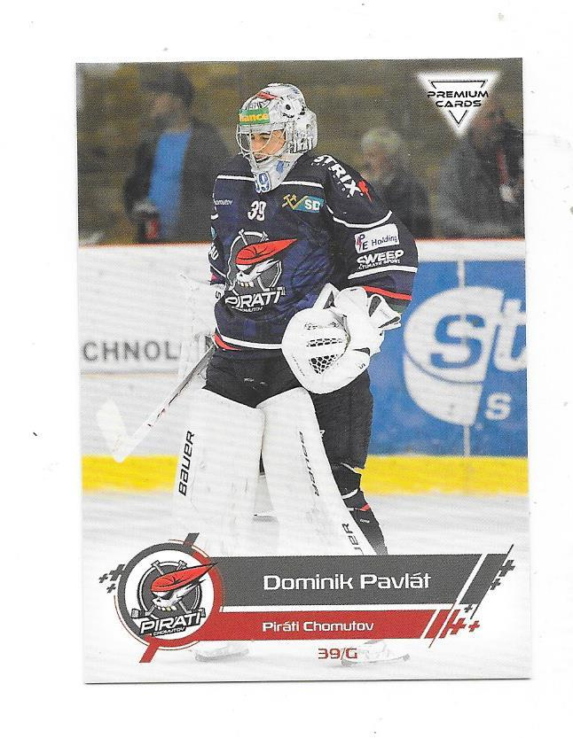 19-20 Pr Tsekki 2.liga #27 Dominik Pavlat  Chomutov ILVES MV