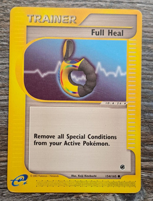 Full heal 154/165!