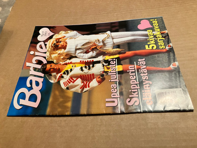BARBIE LEHTI 9/1993 +juliste HYVÄ