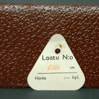 Vintage nahkalompakko 1940-1960 luvulta. Oravatehtaat Rii.. - pikkukuva 1