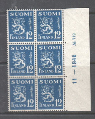 M30 numerokuusilo 12 mk 11-1948 no: 719