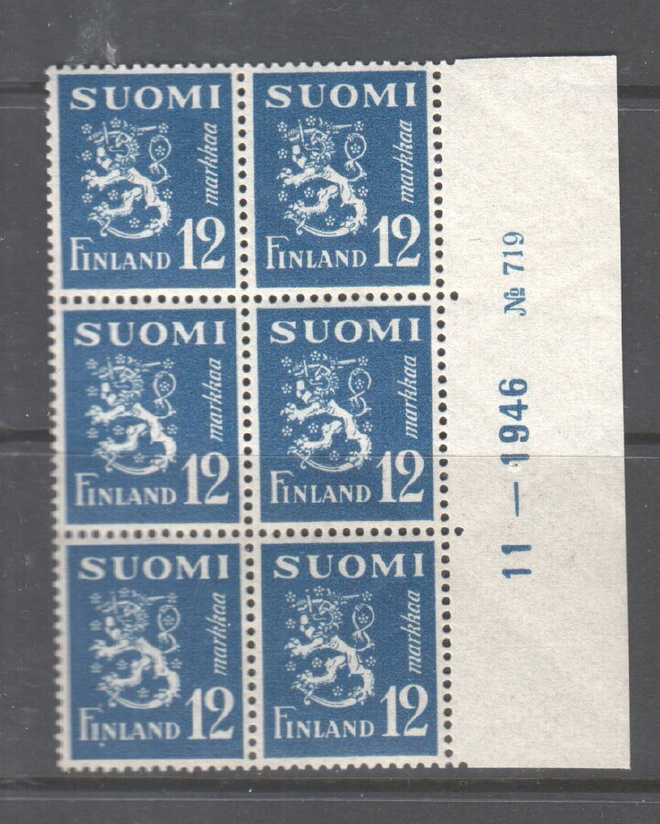 M30 numerokuusilo 12 mk 11-1948 no: 719