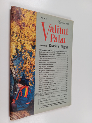 Valitut Palat syyskuu 1958