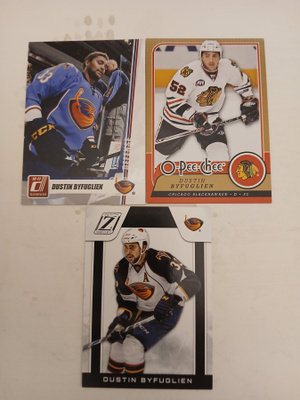 Dustin Byfuglien x 3kpl (Atlanta/Chicago)