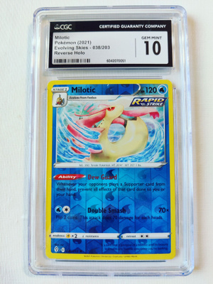 Milotic Evolving Skies 038/203 CGC 10