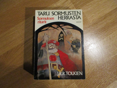 1.p. 1973 J.R.R. TOLKIEN TARU SORMUSTEN HERRASTA 1 Sormuksen