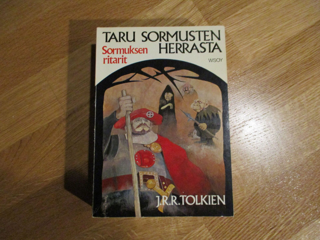 1.p. 1973 J.R.R. TOLKIEN TARU SORMUSTEN HERRASTA 1 Sormuksen