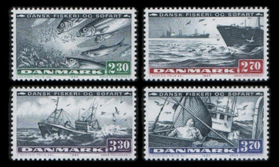 Tanska 812-5 ** Kalastus ja merenkulku (1984)