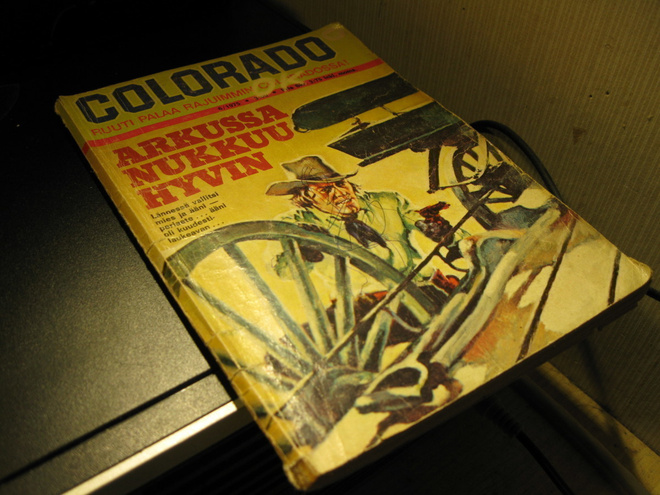 Colorado 6/1976 Arkussa nukkuu hyvin