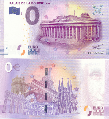 0€ France PALAIS DE LA BOURSE ALE ( Ovh 3.95€ )