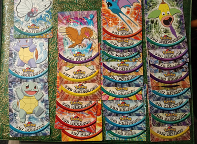 Pokemon Topps vanhat keräilykortit