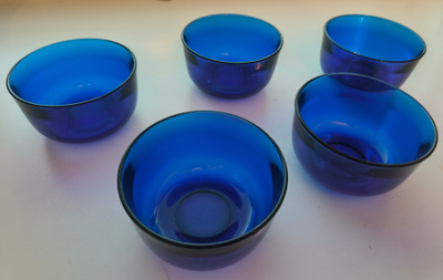 Iittala i-306 Timo Sarpaneva sininen 6 kpl