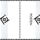 Ål 2001 Itiökasveja 3,50 mk välilöpari logo ** LaPe 189 - pikkukuva 2