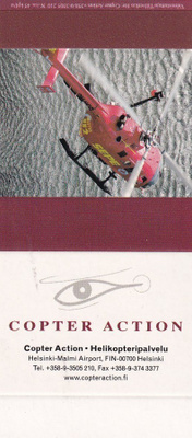 Helsinki . COPTER ACTION . aski, aihio b450